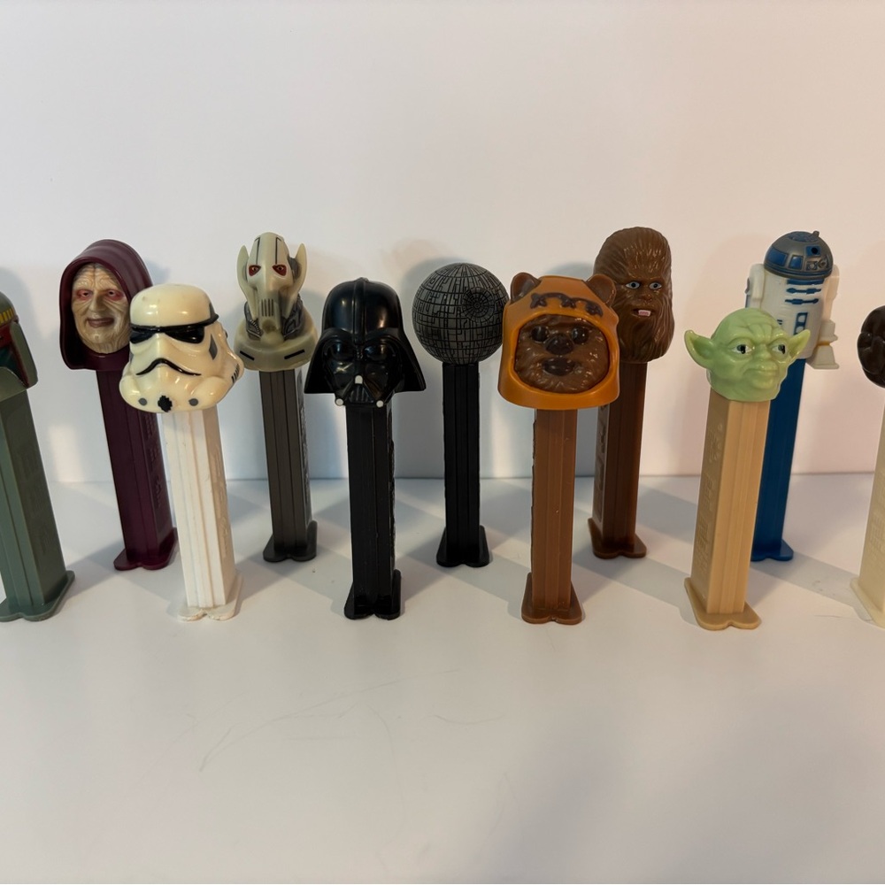 Star Wars Character Pez Dispenser Collection
